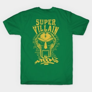 Villain MF Doom Yellow T-Shirt